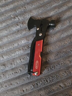 Red Multi-Tool Hammer Axe for MenRoverTac 14-in-1 Multi-Tool Hatchet Hammer & Ax